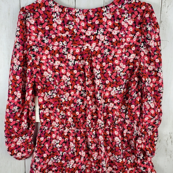 Meraki Women's Floral Blouse Size Medium - Picture 2 of 7